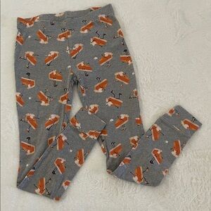 Old Navy Kids Gray pumpkin pie Pajama bottoms  SZ  12